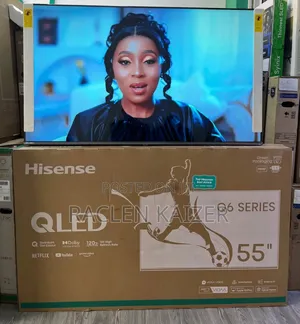 New Hisense 55" Smarttv Qled