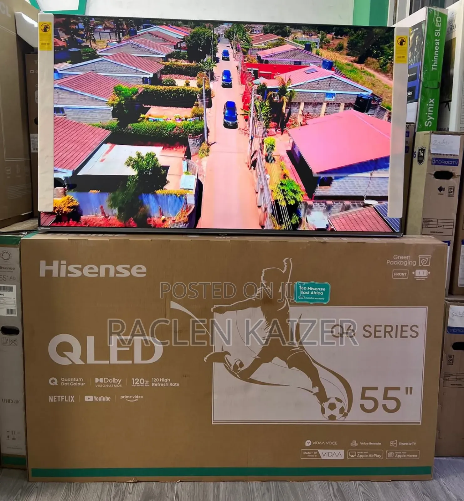 New Hisense 55" Smarttv Qled