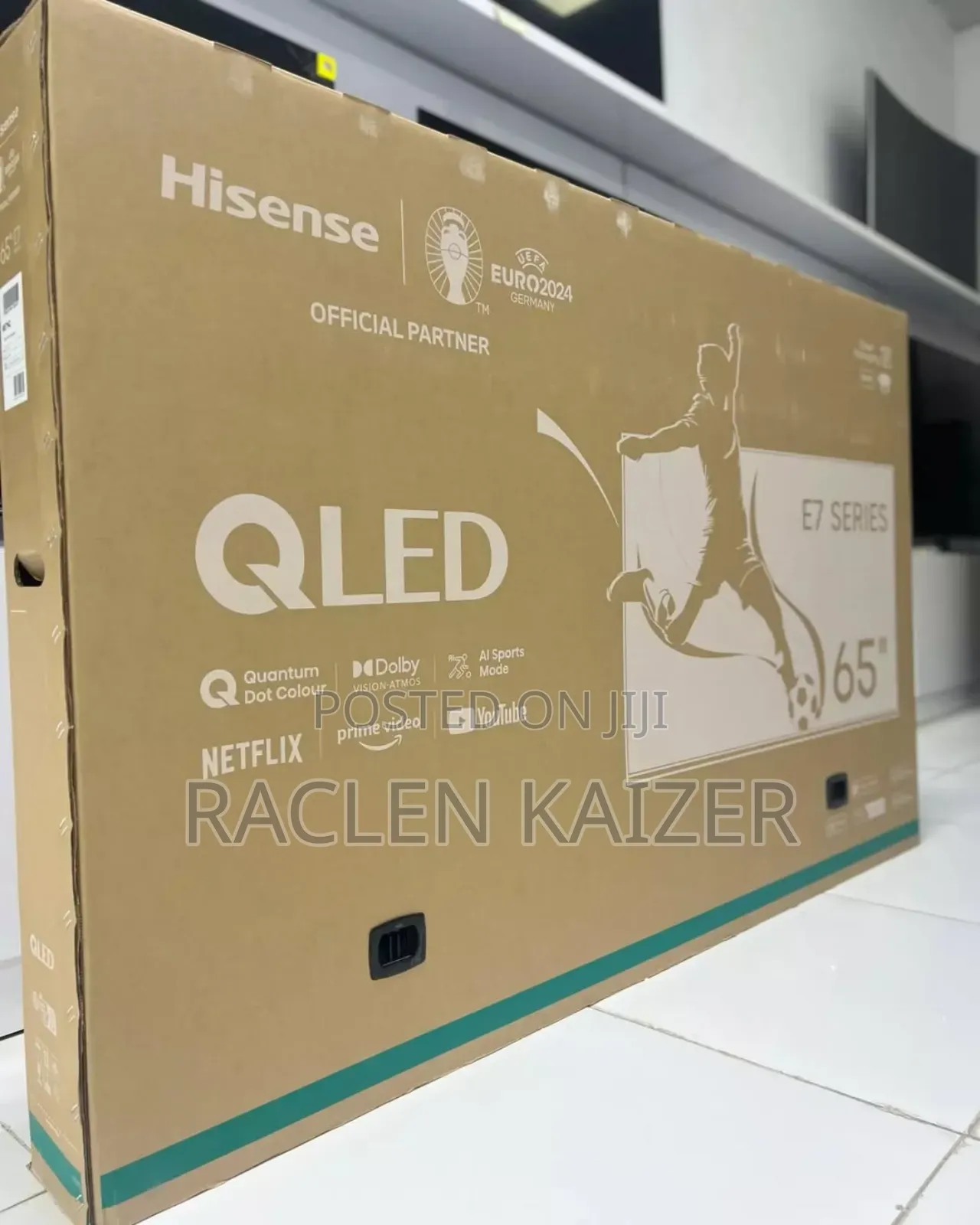 New Hisense 65" Smarttv Qled