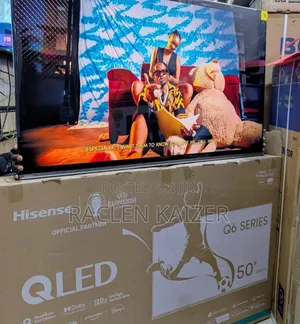 New Hisense 50" Smarttv Qled