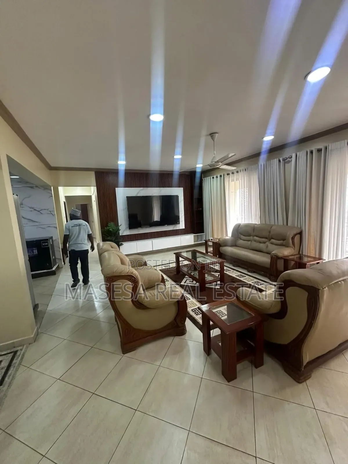 Furnished 3bdrm Apartment in Upanga East for rent