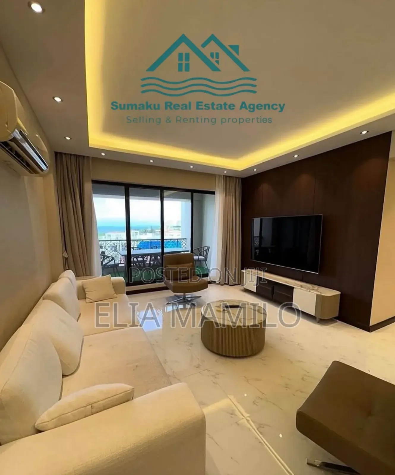 Furnished 3bdrm Apartment in Masaki for rent