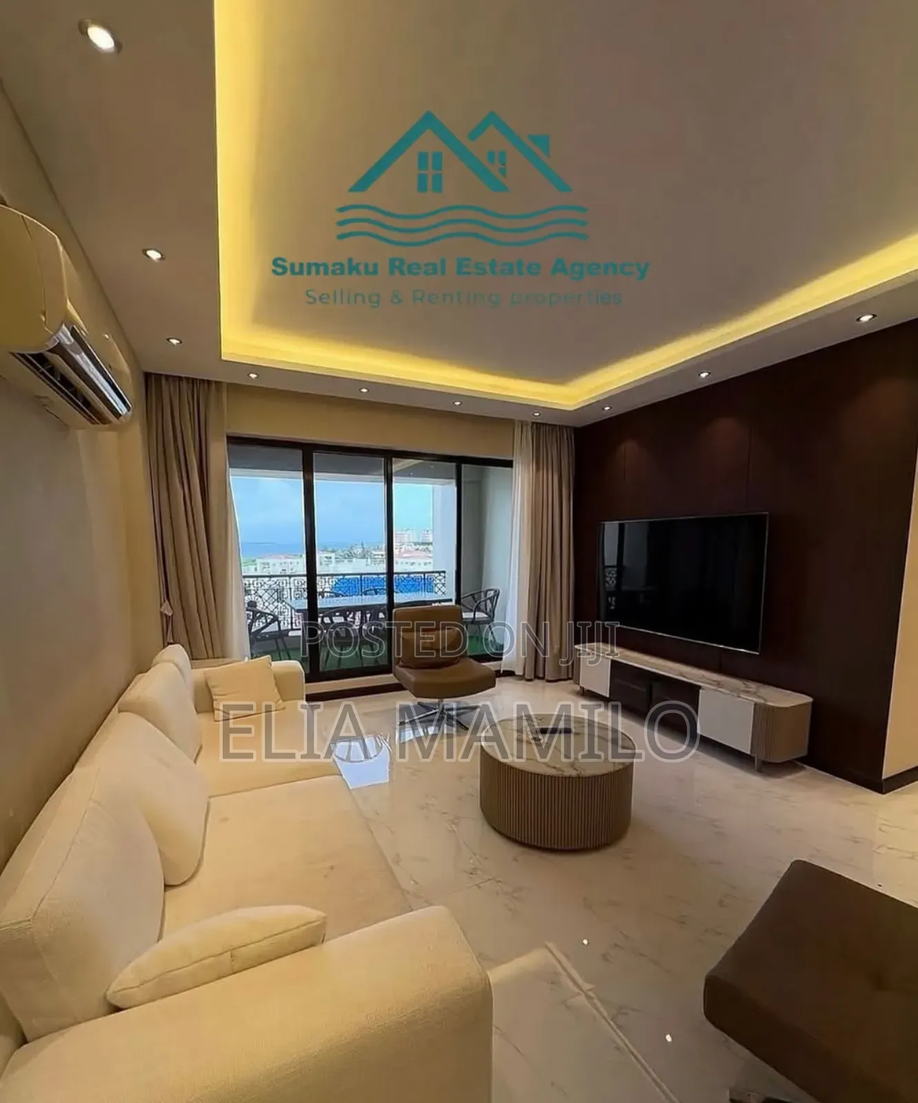 Furnished 3bdrm Apartment in Masaki for rent