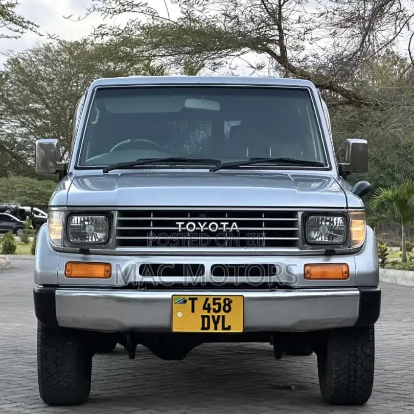 Toyota Land Cruiser Prado 1995 Silver