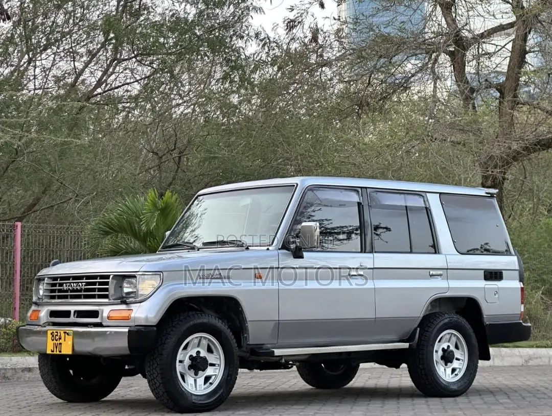 Toyota Land Cruiser Prado 1995 Silver