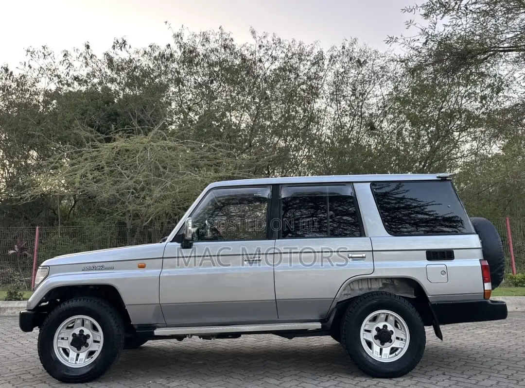 Toyota Land Cruiser Prado 1995 Silver