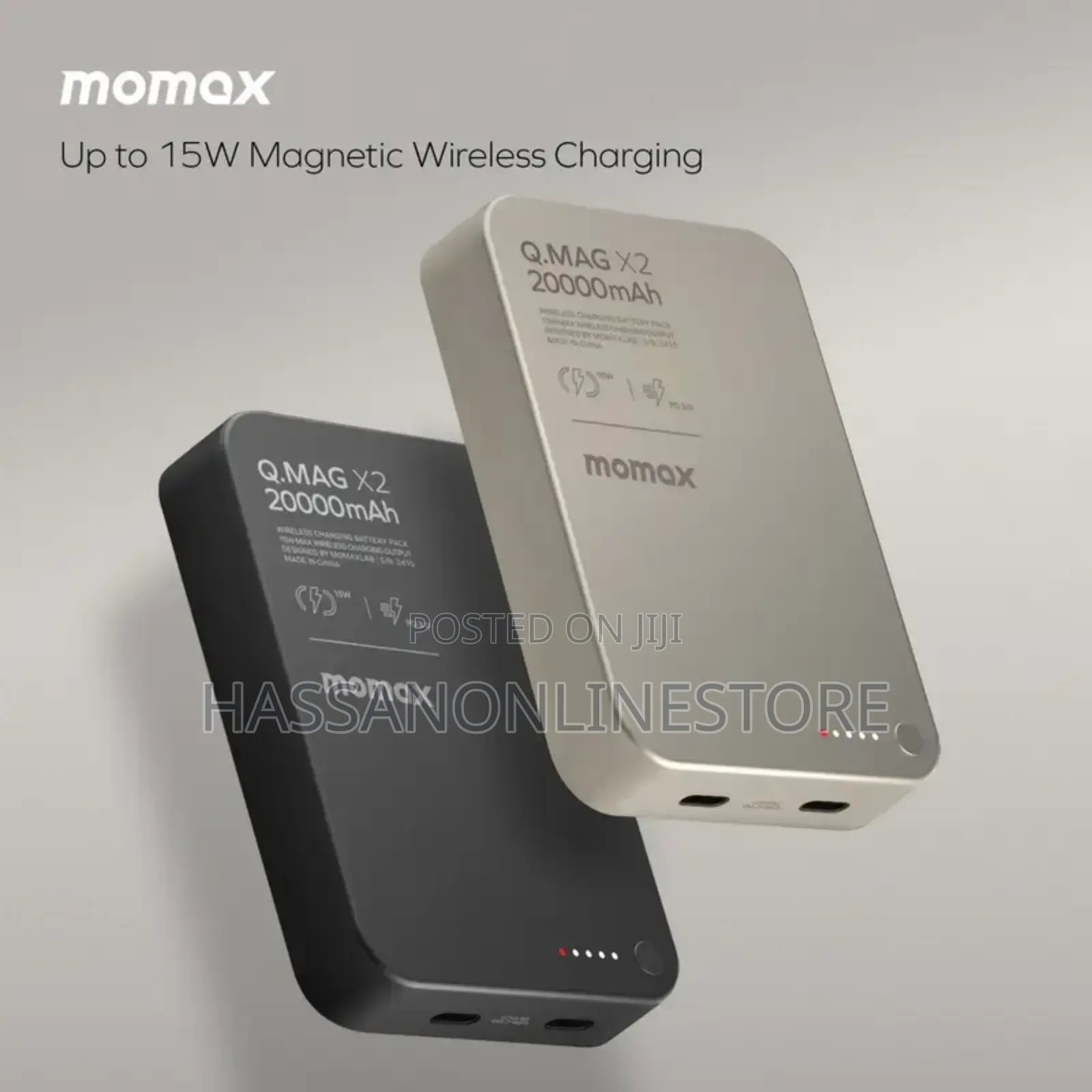 Momax Q.Mag X2 Magsafe Wireless 20000mah Wireless Power