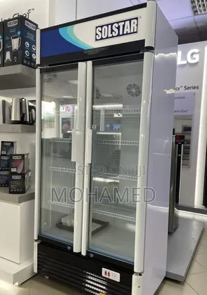 *Solstar Showcase Fridge Double Door 650l