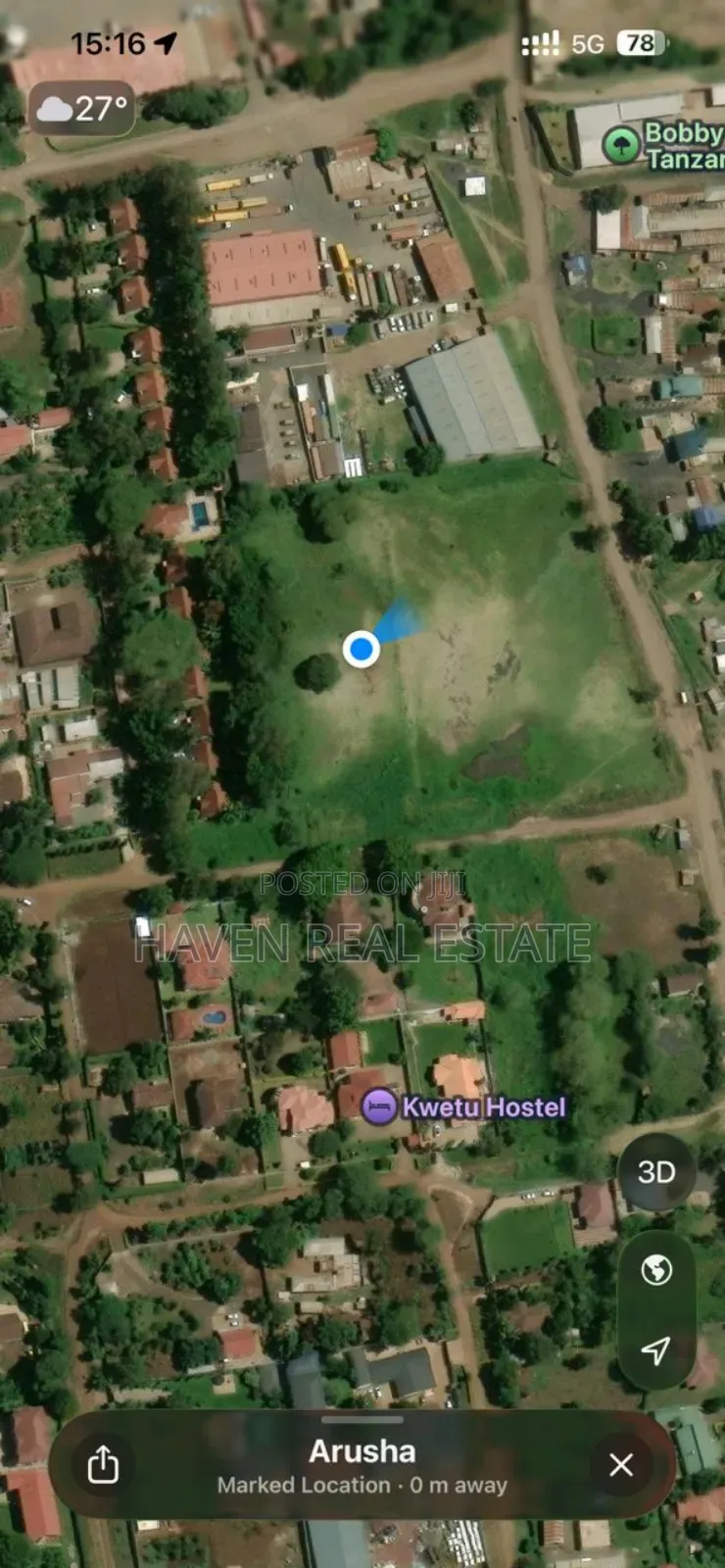*Themi Industrial Area for Sale in Njiro, Arusha