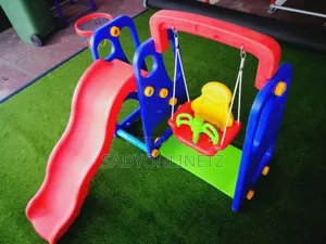 3 in 1 Children Swing,Slide and Basketball