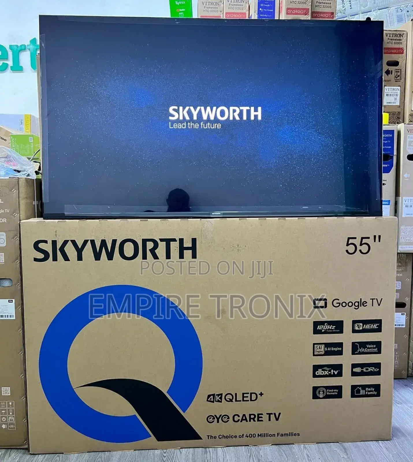Skyworth 55" Qled+ Q6500h Google Tv