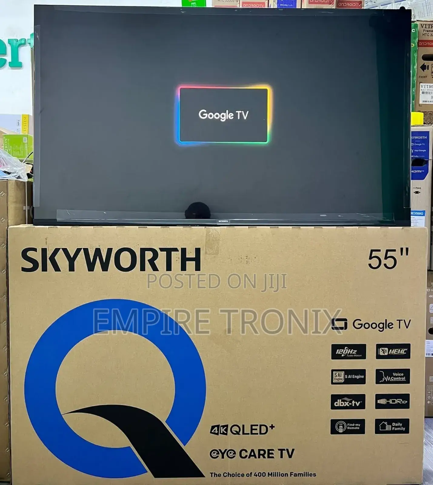 Skyworth 55" Qled+ Q6500h Google Tv