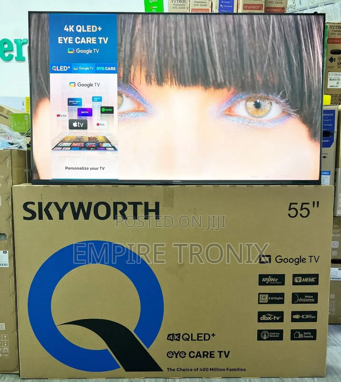 Skyworth 55" Qled+ Q6500h Google Tv