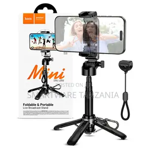 Hoco Mini Foldable Portable Live Broadcast Stand Tripod Anti-loss