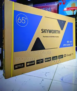 Skyworth 65" Uhd Google Tv – 65g6500h