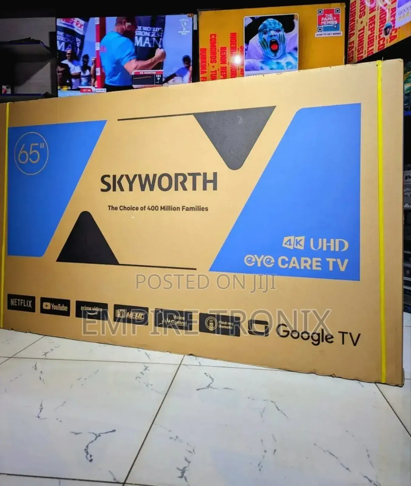 Skyworth 65" Uhd Google Tv – 65g6500h