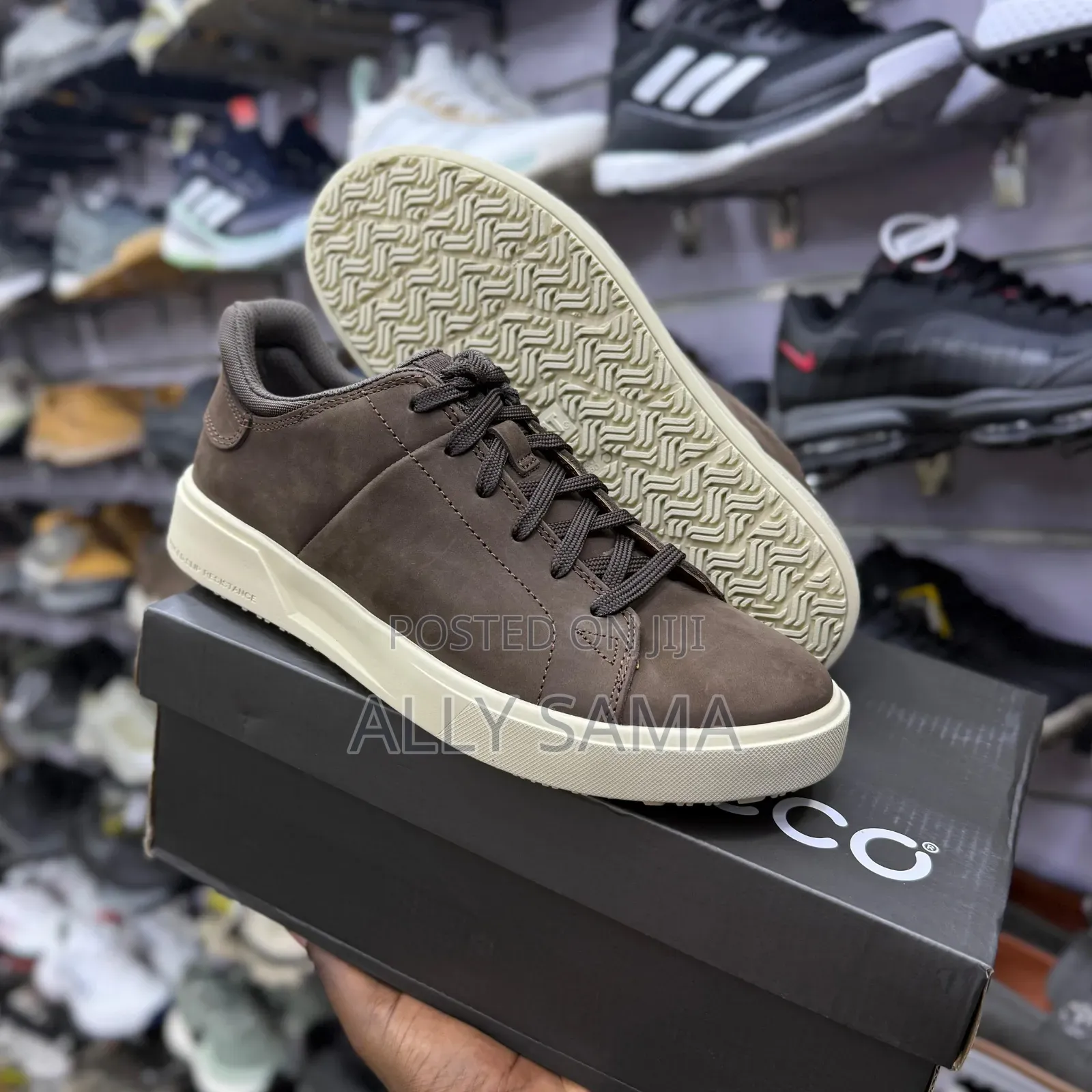 Men's Sneakers Ecco Material Pure Leather