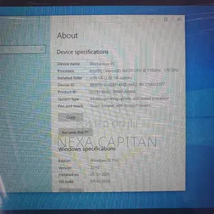 Laptop HP ProBook 11 G2 EE 4GB Intel SSD 140GB