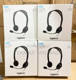 Logitech H111 Stereo Headset With Noise-Cancelling Mic 3.5mm Jack