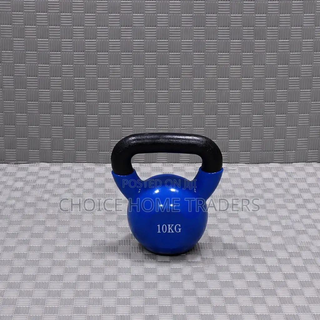 10kg-Vinyl Coated Kettlebell