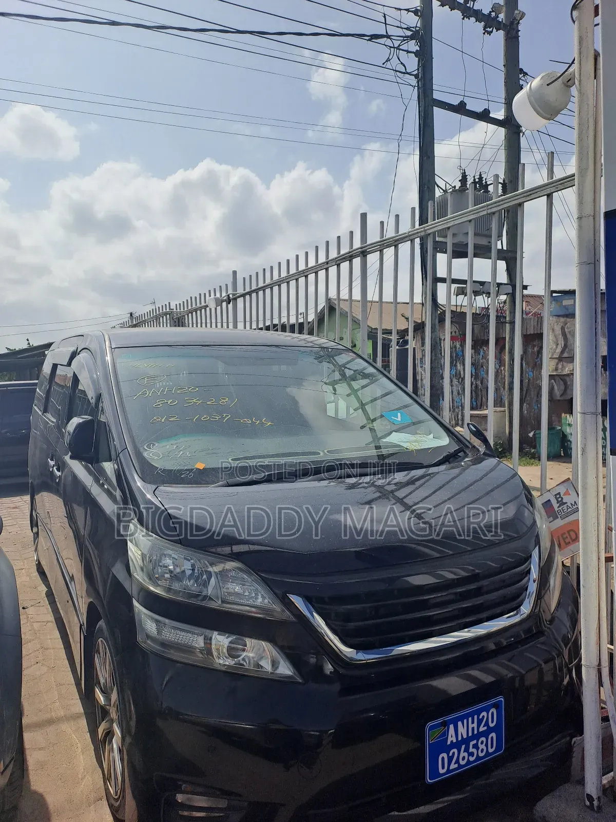 Toyota Vellfire 2009 Black