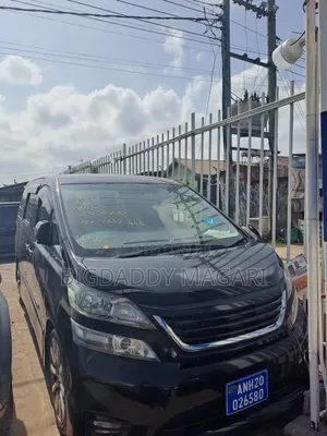 Toyota Vellfire 2009 Black