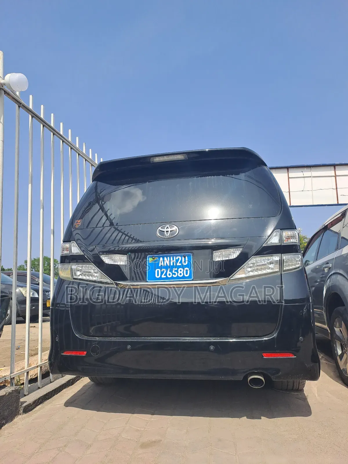 Toyota Vellfire 2009 Black