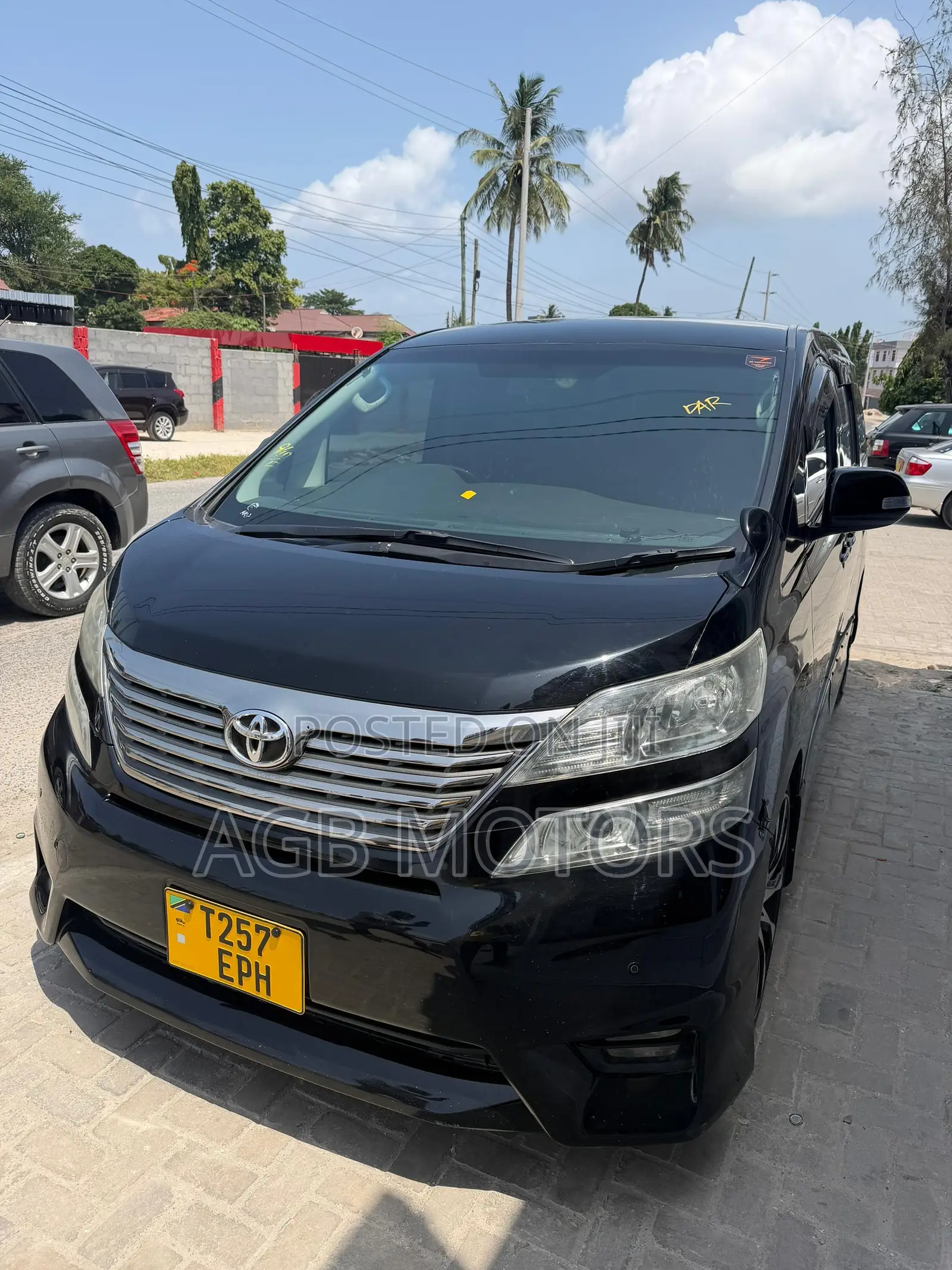 Toyota Vellfire 2011 Black