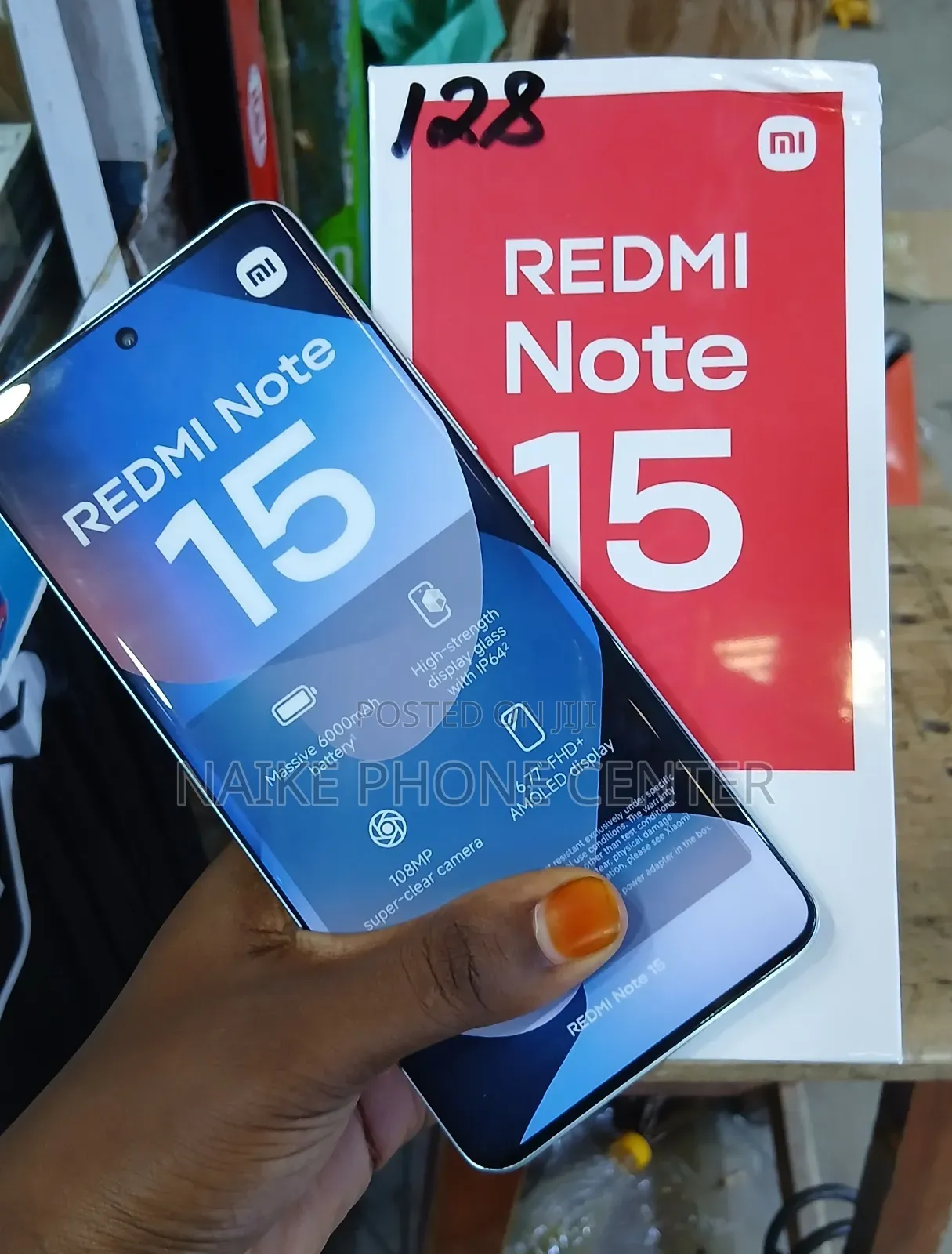 New Xiaomi Redmi Note 15 128 GB Blue