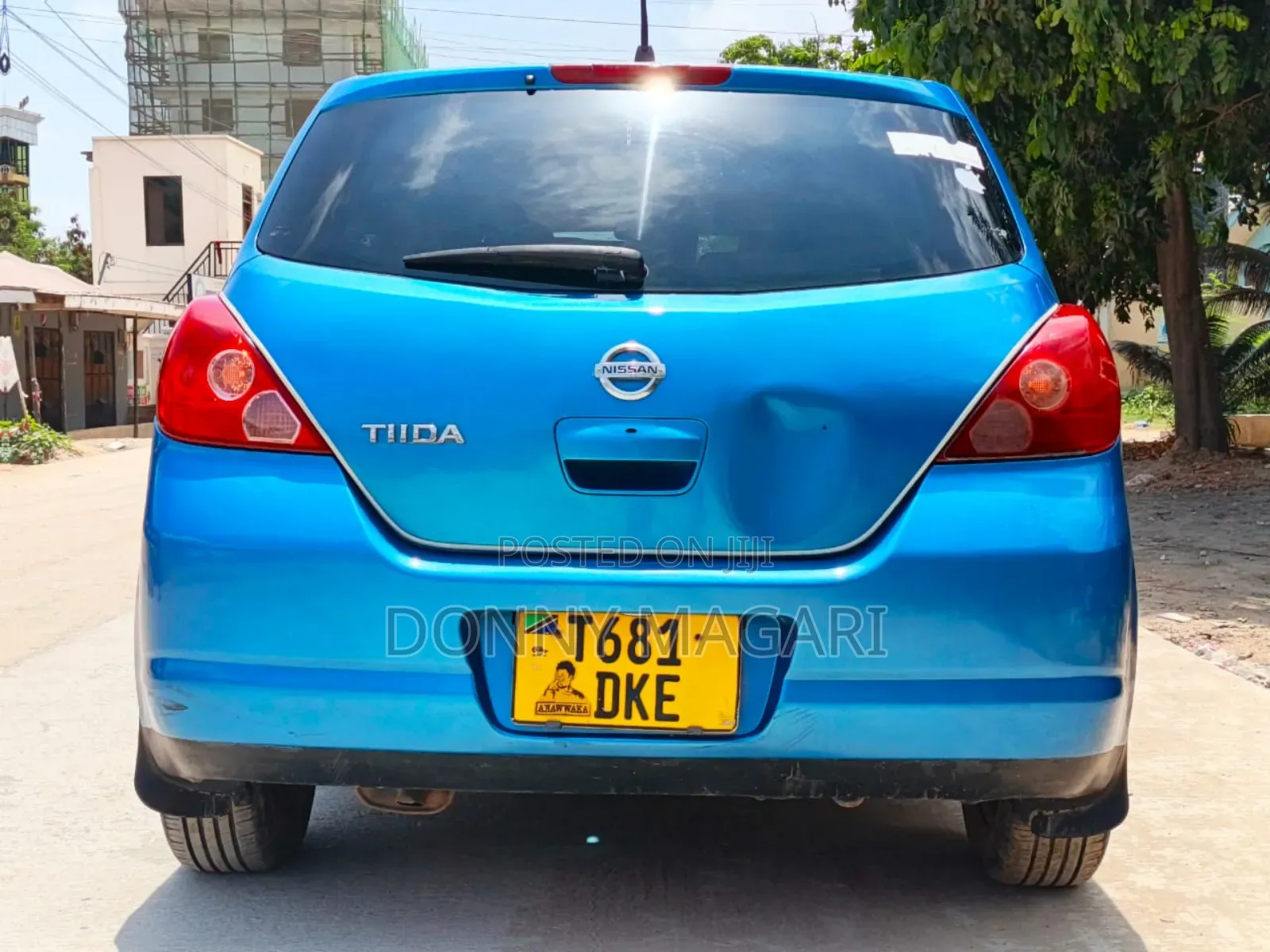 Nissan Tiida 2008 Blue