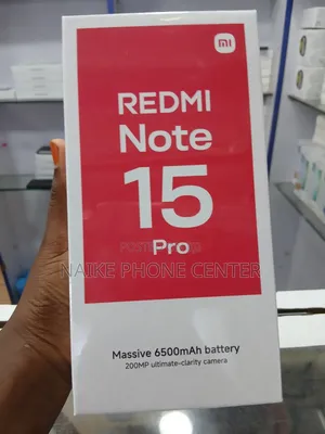 New Xiaomi Redmi Note 15 Pro 256 GB Black