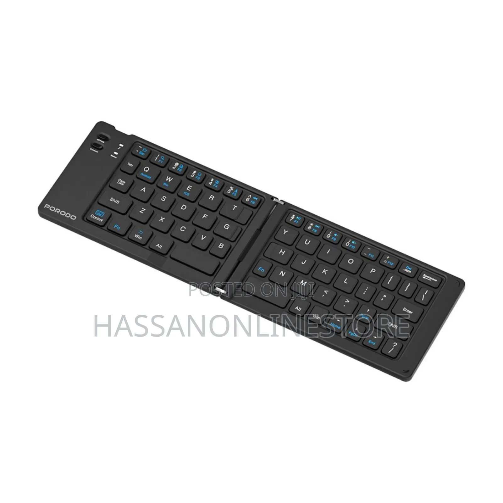 Porodo 6-in-1 Keyboard Mouse Set - Black
