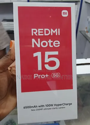 New Xiaomi Redmi Note 15 Pro+ 256 GB Black