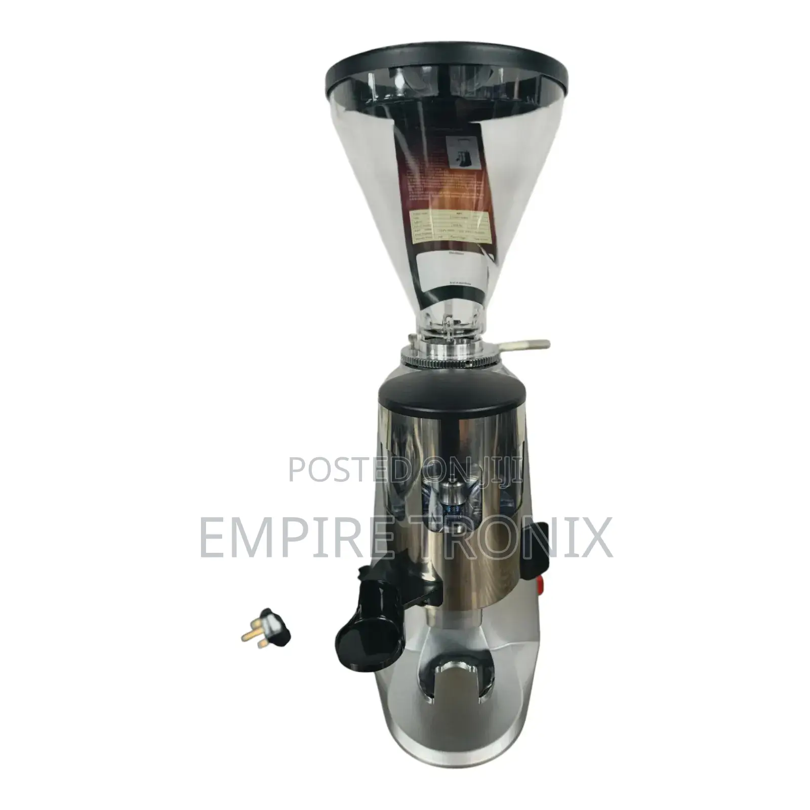900n – 1.5l Commercial Coffee Grinder – 360w Bean Mill for Cafés