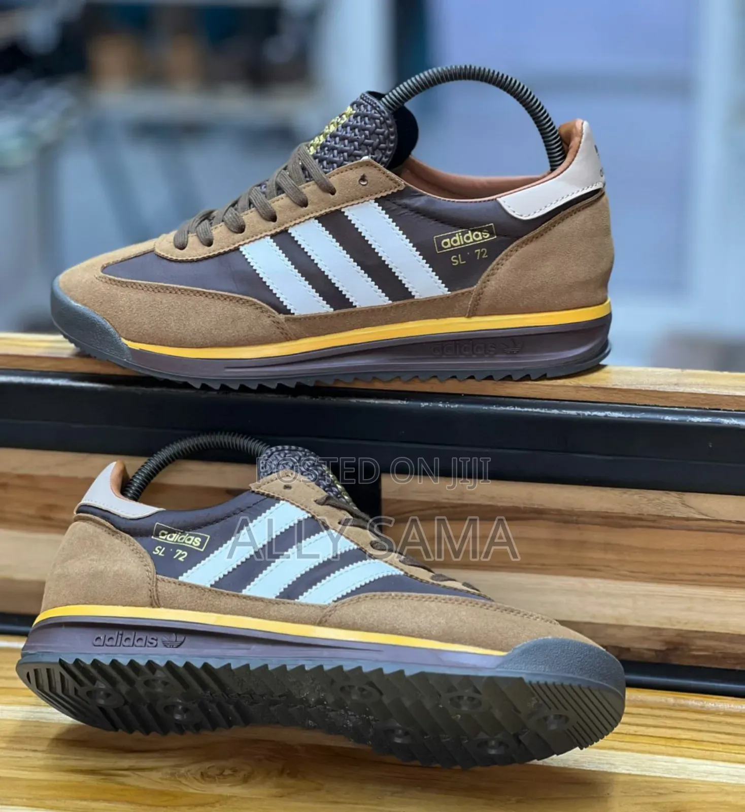 Men's Sneakers Adidas Sl72 Material Leather