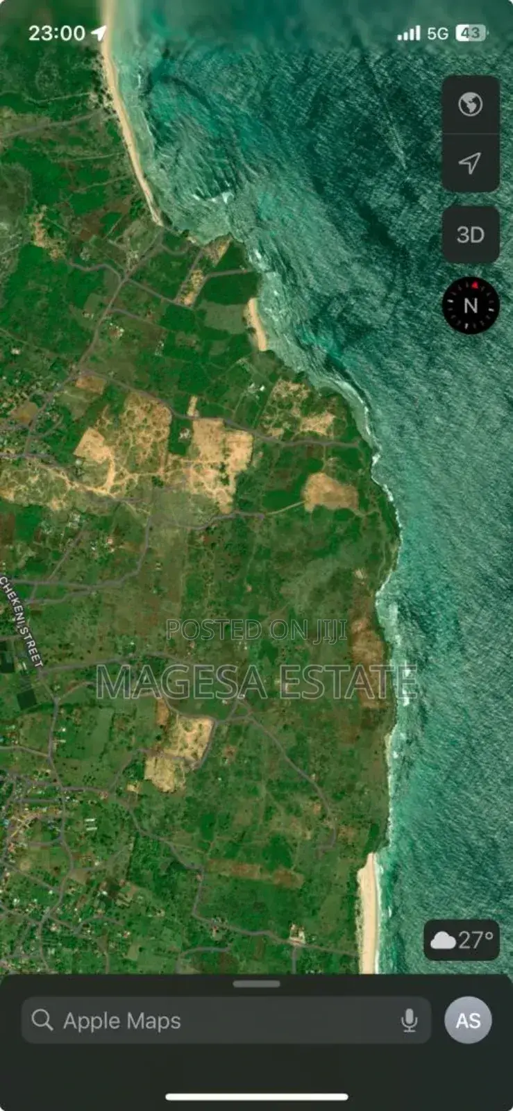 Beach Plot for Sale Kigamboni, Mbutu