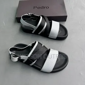 Men's Leather Sandals Dominantly Very Classic or Classical