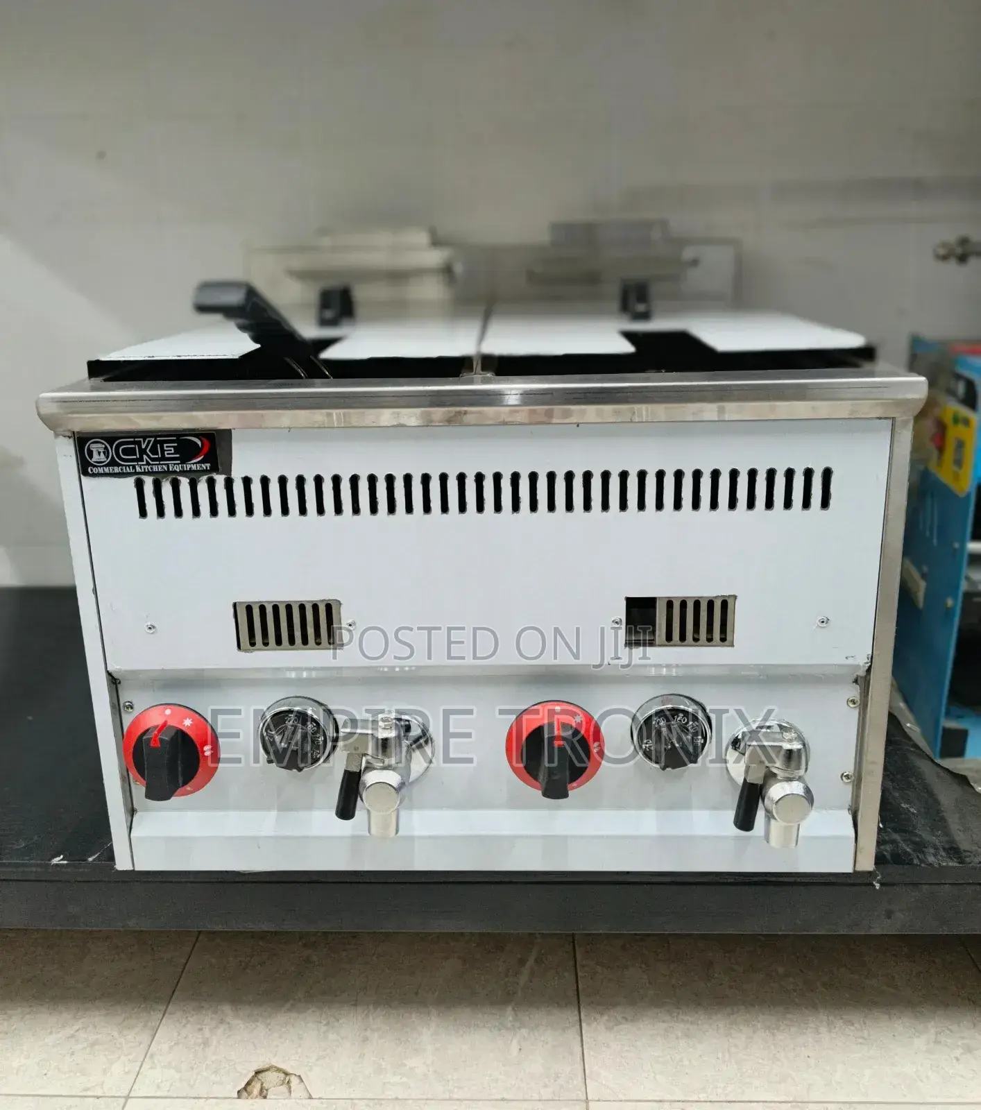 Wg‐Gf182 – 36l Double Tank Gas Fryer (2 Baskets, Lpg)