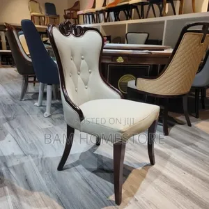 Luxury Classic Velvet Dining Chair - Kiti Cha Kifahari Cha Chakula