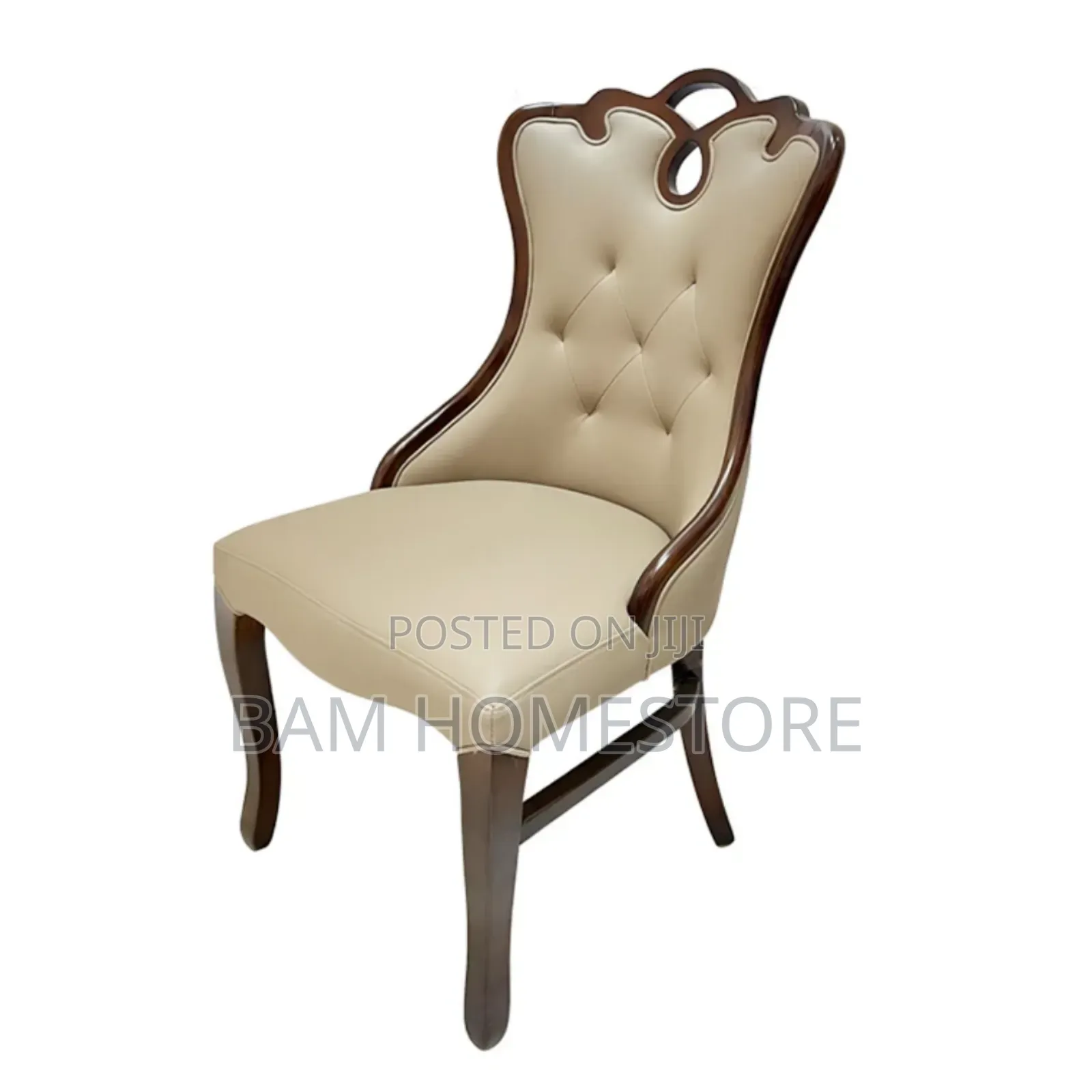 Luxury Classic Velvet Dining Chair - Kiti Cha Kifahari Cha Chakula
