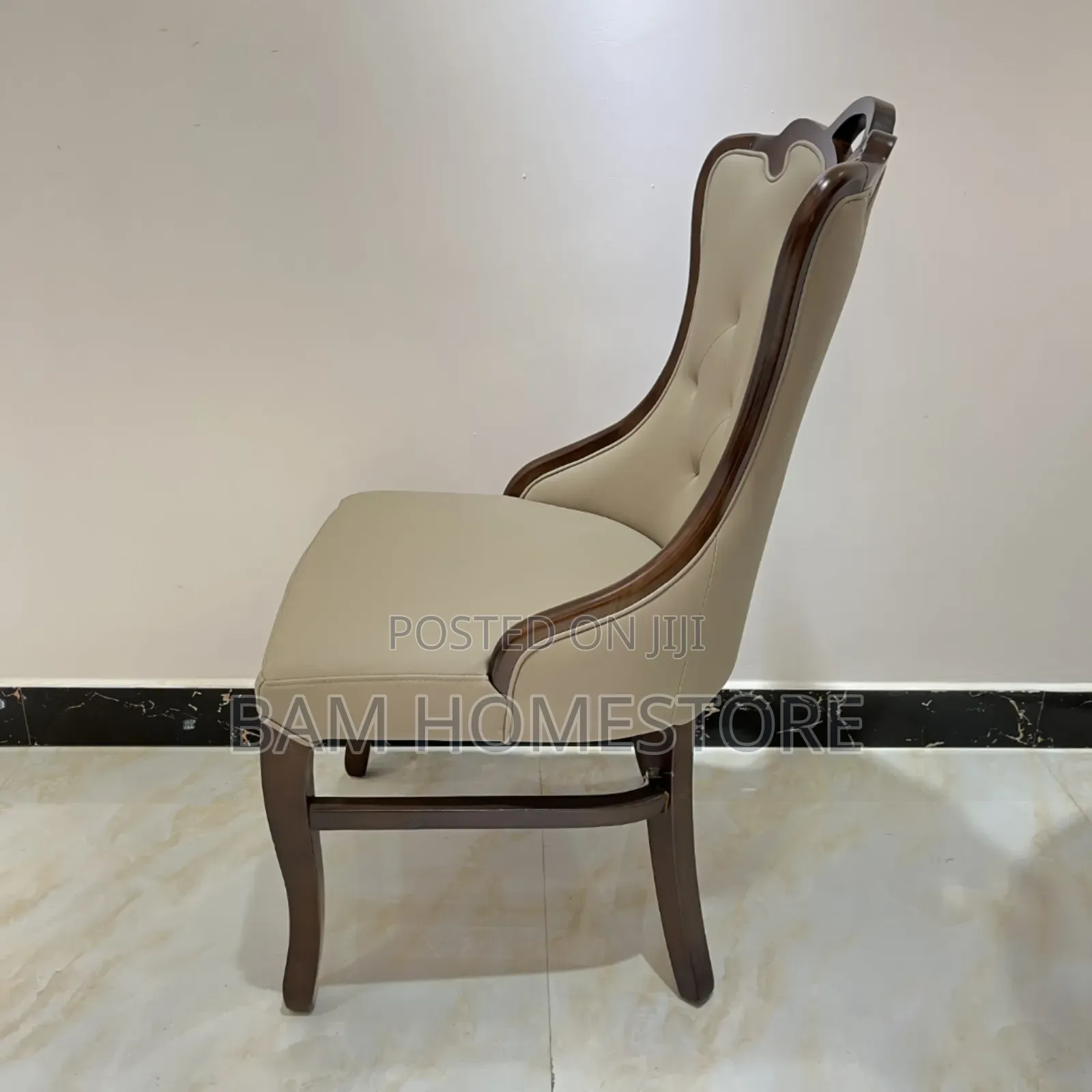 Luxury Classic Velvet Dining Chair - Kiti Cha Kifahari Cha Chakula