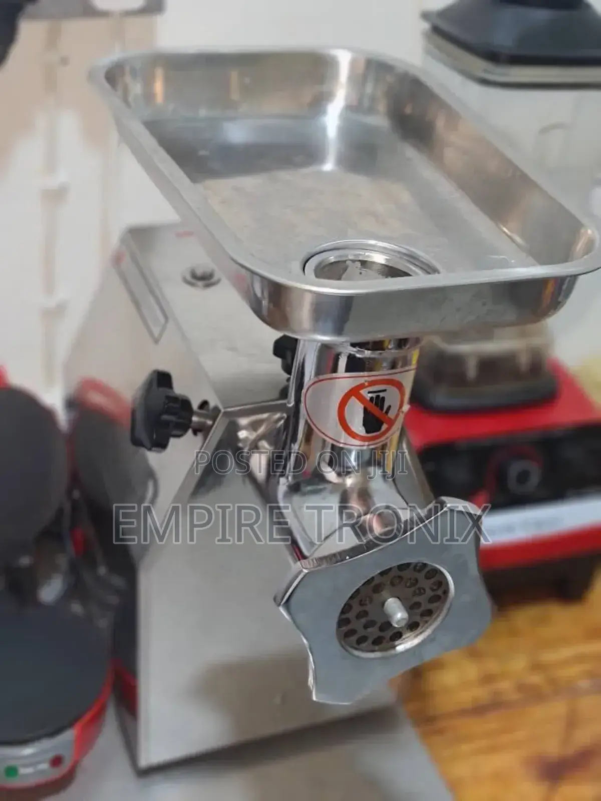 Wg‐22 Full Stainless Steel Gear Meat Mincer – 250 Kg/Hr – Commercial