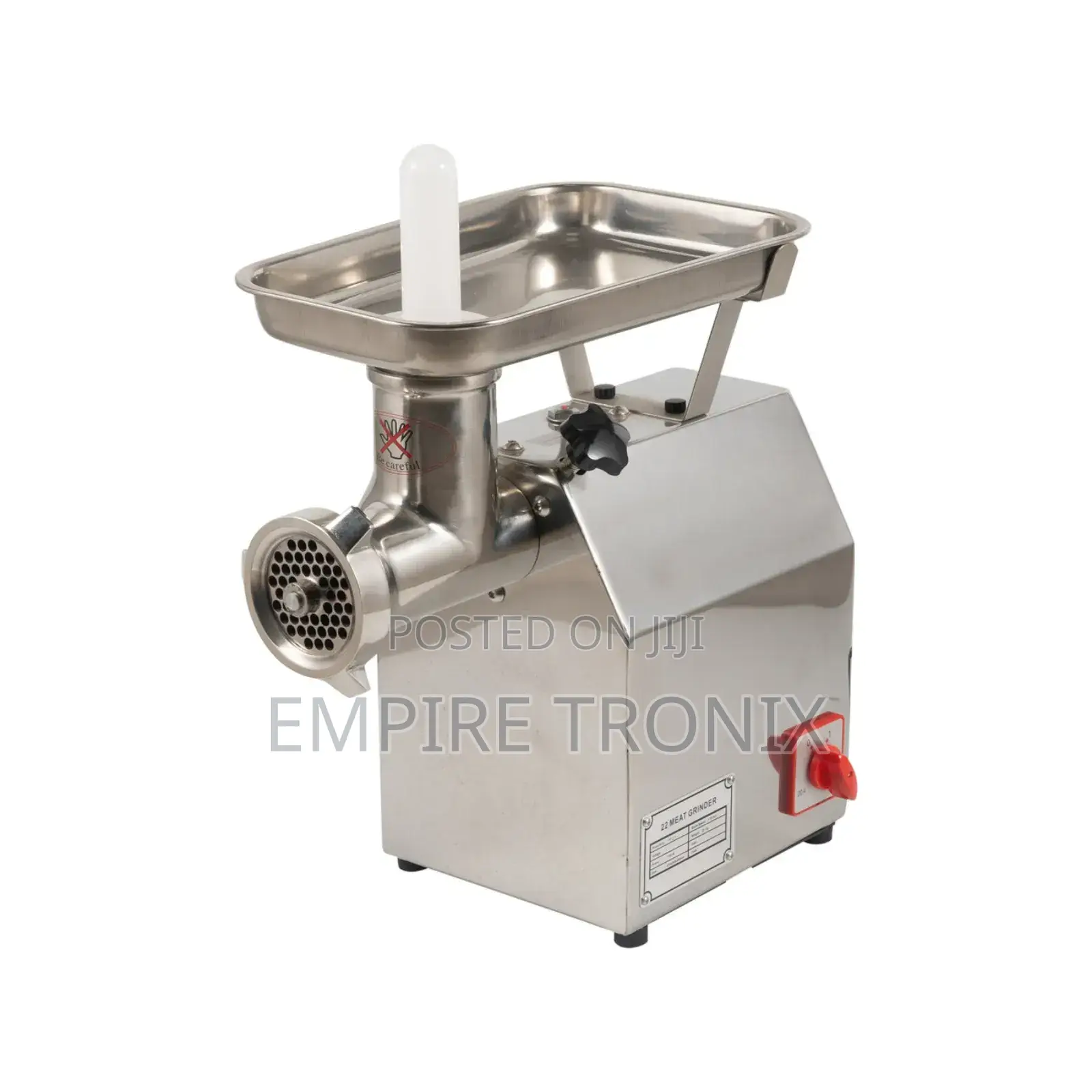 Wg‐22 Full Stainless Steel Gear Meat Mincer – 250 Kg/Hr – Commercial