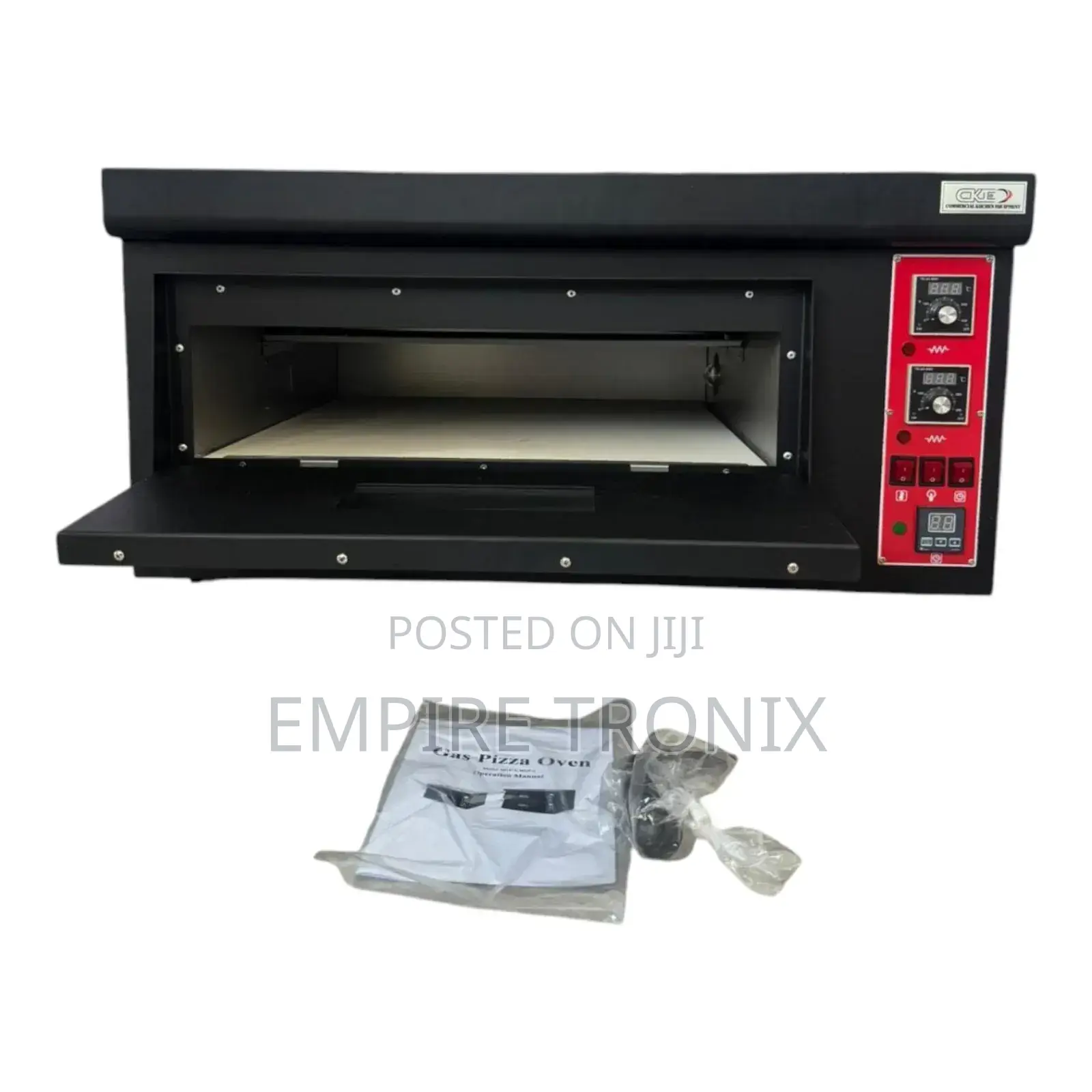 Hep-1 Commercial Single-Deck Electric Pizza Oven (4-Pizza Capacity)