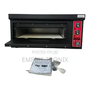 Hep-1 Commercial Single-Deck Electric Pizza Oven (4-Pizza Capacity)