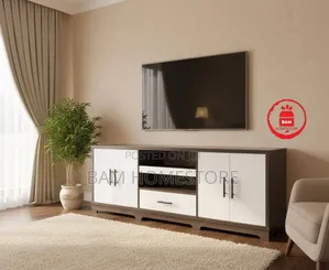 Premium 180cm Modern Tv Showcase - Meza Ya Tv Ya Milango Miwili