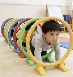 Kids Agility Hoopset or Drilling Ring 8pc