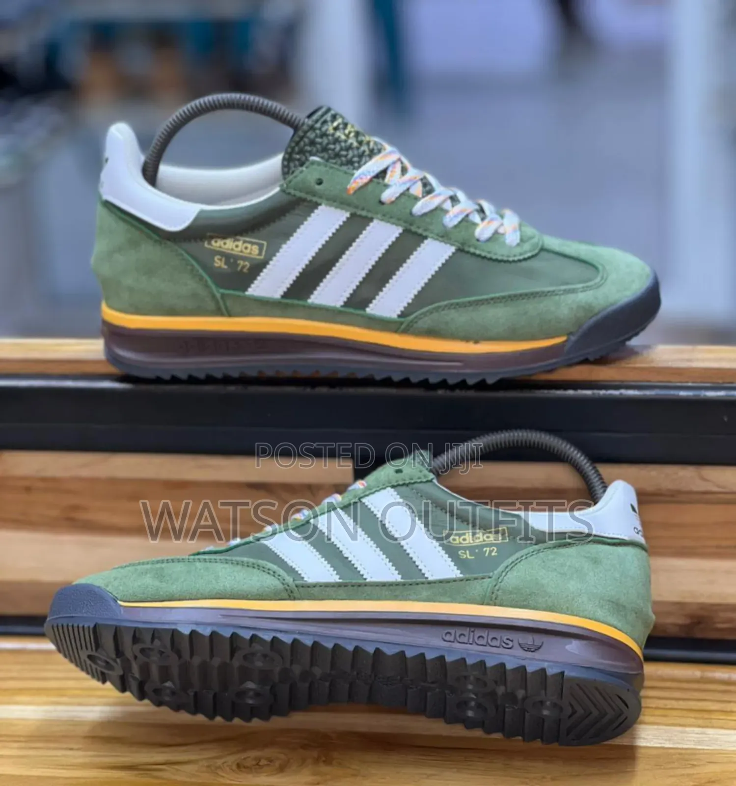 Men's Leather Shoes Amazingly Very Adidas Sl 72 Branded