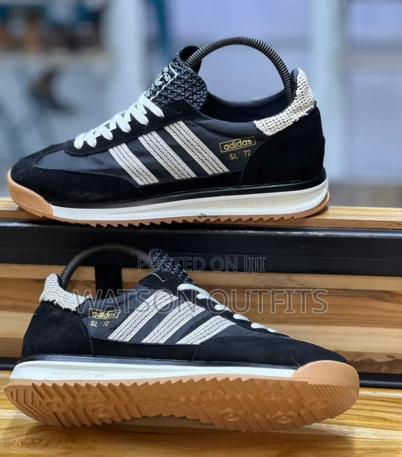Men's Leather Shoes Amazingly Very Adidas Sl 72 Branded