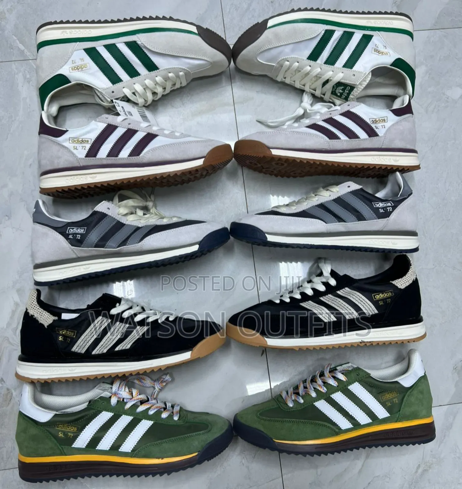 Men's Leather Shoes Amazingly Very Adidas Sl 72 Branded